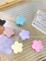 thumb Alloy Resin Minimalist Flower  Multi Color Jaw Hair Claw 2