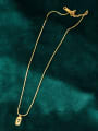 thumb Titanium Steel Number “7”Minimalist  Pendant Necklace 4