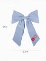 thumb Alloy Fabric Minimalist Butterfly  Multi Color Hair Barrette 2