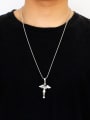 thumb Stainless steel Angel Hip Hop Long Strand Necklace 1