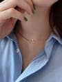 thumb 925 Sterling Silver  Vintage Hollow Geometric  Necklace 1