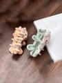 thumb Trend Bear Alloy Resin Multi Color Jaw Hair Claw 2