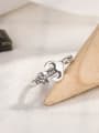 thumb 925 Sterling Silver Cubic Zirconia Anchor Vintage Midi Ring 1