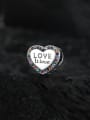 thumb 925 Sterling Silver Vintage Heart Pendant 2