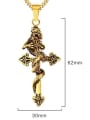 thumb Stainless steel Cross Ethnic Regligious Necklace 2