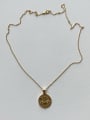 thumb 925 Sterling Silver Golden Libra pendant Necklace 1