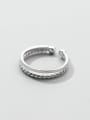 thumb 925 Sterling Silver Geometric Minimalist Stackable Ring 4