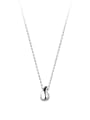 thumb 925 Sterling Silver Water Drop Minimalist Necklace 3