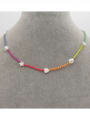 thumb Multi Color  Miyuki beads Heart Shell  Bohemia Pure handmade  Necklace 2