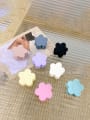 thumb Alloy Resin Minimalist Flower  Multi Color Jaw Hair Claw 0