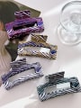 thumb PVC Trend Geometric Alloy Multi Color Jaw Hair Claw 1