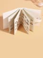 thumb Artificial Leather Book shape Storage Box  For Earrings 1