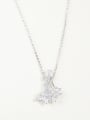 thumb Cubic Zirconia Classic Long Strand Necklace 1