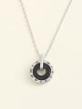 thumb 925 Sterling Silver Round Minimalist Long Strand Necklace 1
