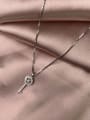 thumb 925 Sterling Silver Key Classic Long Strand Necklace 0