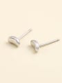 thumb 925 Sterling Silver Geometric Minimalist Stud Earring 0