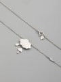 thumb 925 Sterling Silver Cloud Minimalist Necklace 1