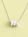 thumb 925 Sterling Silver Minimalist Long Strand Necklace 0