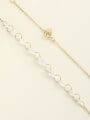 thumb 925 Sterling Silver Cubic Zirconia White Minimalist Choker Necklace 2