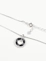 thumb 925 Sterling Silver Cubic Zirconia White Minimalist Long Strand Necklace 1