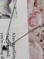 thumb 925 Sterling Silver Heart Classic Long Strand Necklace 1