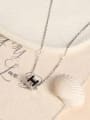thumb 925 Sterling Silver Letter Classic Long Strand Necklace 0