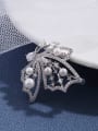thumb Brooch Cubic Zirconia Statement Hollow Butterfly  Brooch 0