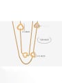 thumb Titanium Steel Cubic Zirconia Heart Minimalist Long Strand Necklace 3