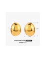 thumb Stainless steel Geometric Trend Stud Earring 3