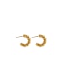 thumb Stainless steel Geometric Trend Stud Earring 0
