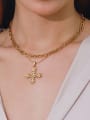 thumb Stainless steel Cross Minimalist Regligious Necklace 1
