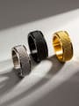 thumb Stainless Steel Geometric Hip Hop Stackable Men's Ring 1