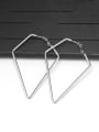 thumb Stainless steel Geometric Minimalist Drop Earring 2