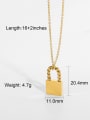 thumb Stainless steel Locket Trend Necklace 4
