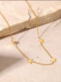 thumb Stainless steel  Minimalist Pentagram Pendant Necklace 0