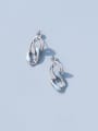 thumb Titanium 316L Stainless Steel Hollow Geometric Vintage Drop Earring with e-coated waterproof 2