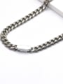 thumb Simple thick chain-shaped titanium steel necklace 2