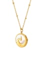 thumb Stainless steel Geometric Hip Hop Necklace 0