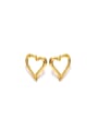 thumb Stainless steel Heart Trend Stud Earring 0