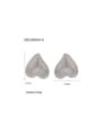 thumb Stainless steel Heart Trend Stud Earring 3