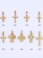 thumb Titanium 316L Stainless Steel Vintage  Cross Pendant with e-coated waterproof 4