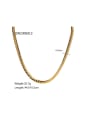 thumb Stainless steel Geometric Trend Link Necklace 4