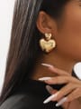 thumb Alloy Heart Trend Stud Earring 1