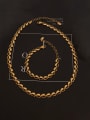 thumb Titanium Steel Minimalist Heart  Bracelet and Necklace Set 2