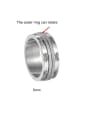 thumb Titanium Steel Geometric Minimalist Stackable Ring 2