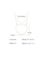 thumb Titanium Steel Heart Trend Necklace 2