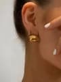 thumb Stainless steel Geometric Minimalist Stud Earring 1