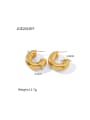 thumb Stainless steel Geometric Trend Stud Earring 2