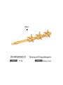 thumb Stainless steel Imitation Pearl Minimalist Sea Star Hair Pin 1