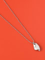 thumb Titanium 316L Stainless Steel Geometric Minimalist Necklace with e-coated waterproof 2